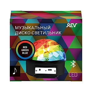 Музыкальный диско-светильник REV Disco 32559 8